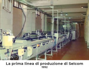 La prima linea di produzione di Selcom