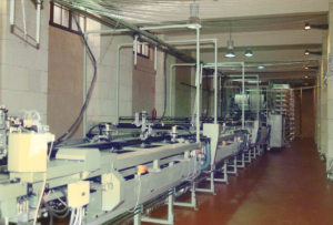 La prima linea di produzione di Selcom