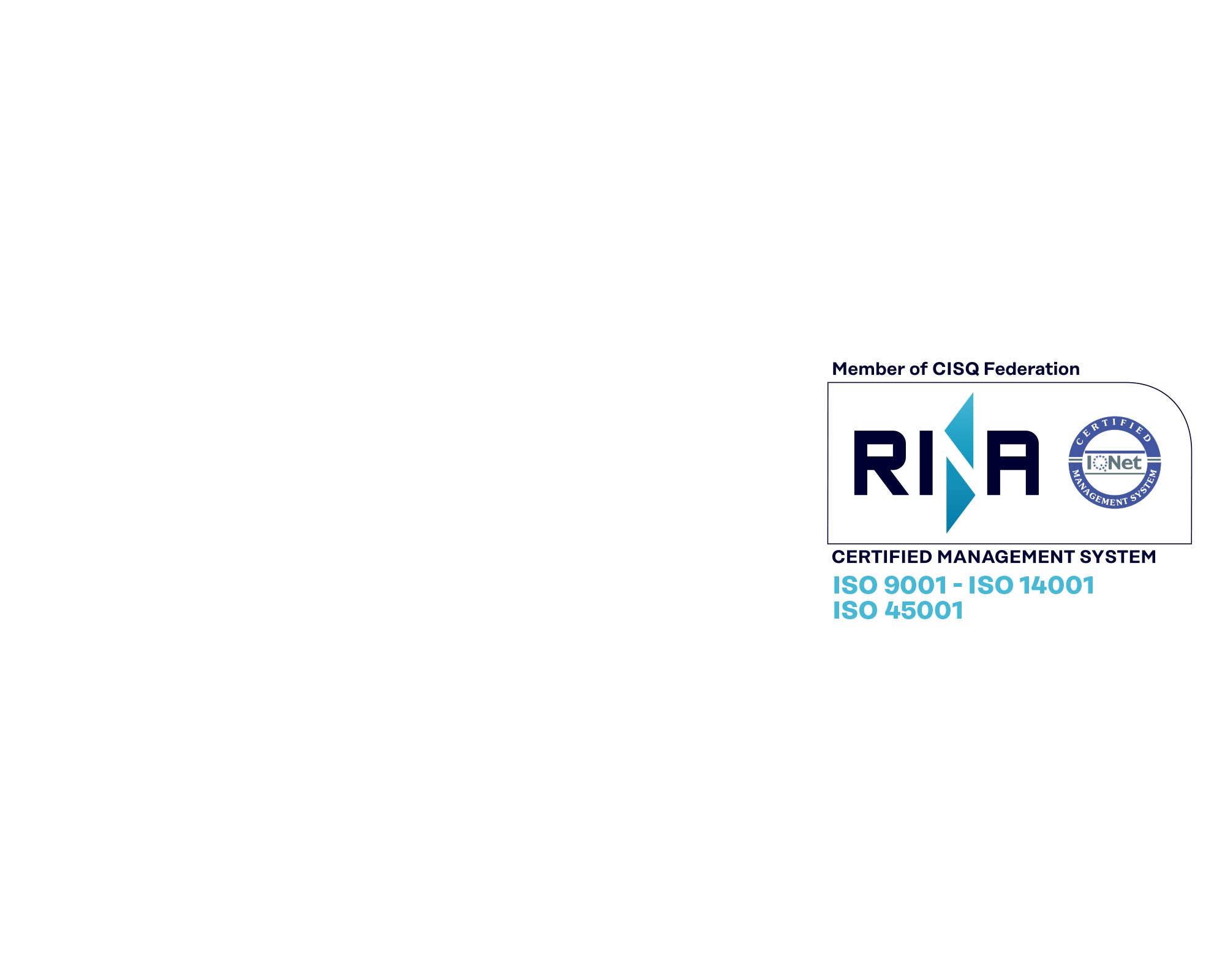 Nuovo Sistema di Gestione Integrata ISO 9001, 14001, 45001